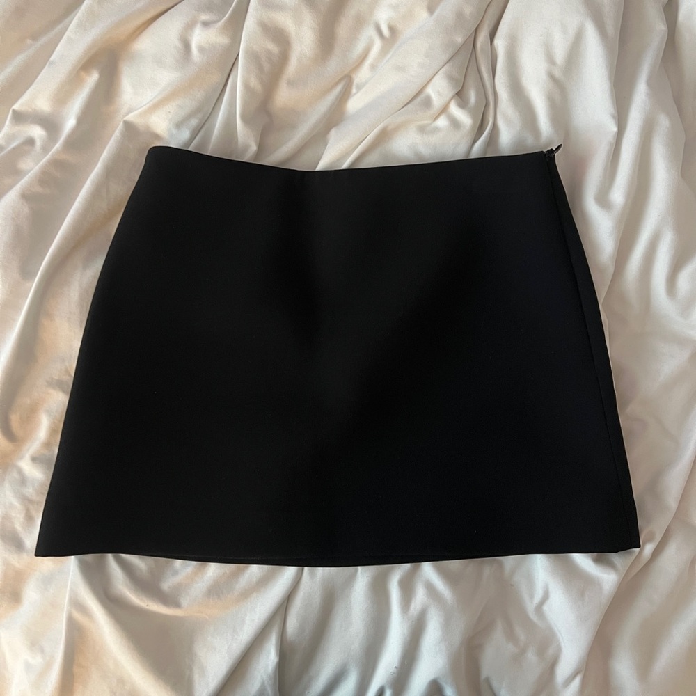 Basic Black Mini Skirt